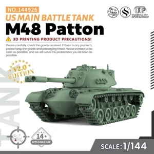 SSMODEL SS144926V2.0 1/144 Military Model Kit US M48 Patton Main Battle Tank - Picture 1 of 8