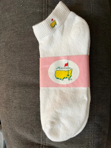 Masters Augusta National Logo Footjoy Golf Socks Ankle NEW Ladies SZ 6-9 Cover