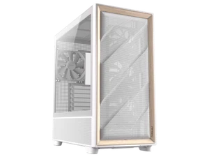 Antec FLUX Wood White, 5 x PWM Fans Included, High-Airflow Front Panel With Birc - Picture 1 of 12