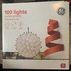 General Electric Christmas Holiday 100 Lights Super Sphere Indoor Outdoor