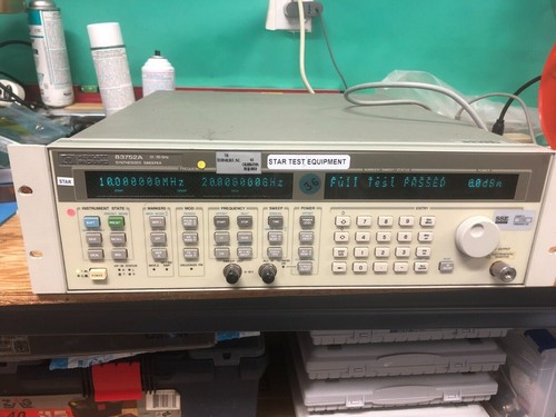 HP Agilent 83752A Synthesized Sweep Generator, 10MHz to 20GHz | eBay