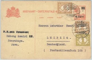 70028 - INDIAS HOLANDESAS Indonesia - HISTORIA POSTAL - Tarjeta de papelería postal 1929 - Imagen 1 de 1