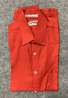 Vag Dress Shirt Men's 15 32/32 Red Solid