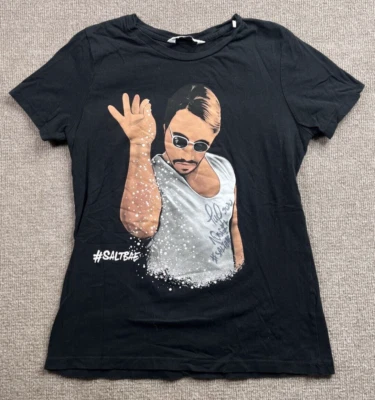 Nusret Gökçe "Salt Bae" Signed Autograph T-Shirt Size Medium Nusr-Et Steak 2020 - Image 1 of 4