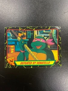 1989-90 Topps Teenage Mutant Ninja Turtles Trading Card Series 2 Pick one - Picture 1 of 13