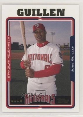 2005 Topps Washington Nationals Box Set Jose Guillen #36 - Image 1 of 2