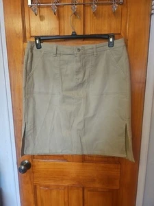 Venezia Jeans Denim Jeans Skirt Size 20 Beige NWOT  - Picture 1 of 6