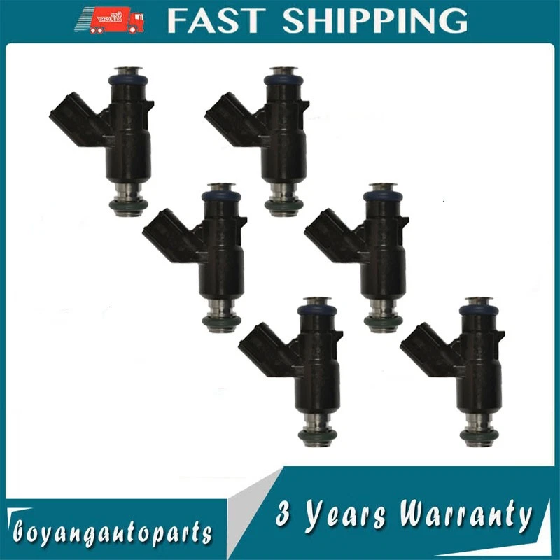 Juego de 6 inyectores de combustible para Chevrolet 2006-2007 Monte Carlo 2008-2009 Uplander Foto 1 de 4