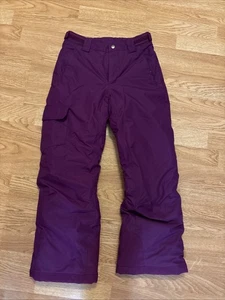 Columbia Youth Omni-Heat Purple Snow Pants, Size Medium (10/12) - Picture 1 of 6