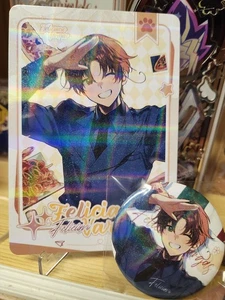 Neu APH Hetalia Italien Laser Foto Abzeichen Set Druck Button Pin Anime Feliciano - Bild 1 von 6