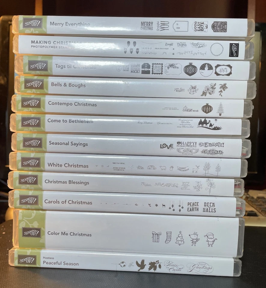 Stampin' Up! Рождественские наборы марок купить больше и сэкономить - Изображение 1 из 1