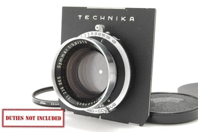 [Casi COMO NUEVO] Lente Schneider Kreuznach Symmar 210 mm f/5,6 370 mm f/12 de JAPÓN Foto 1 de 4