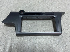 14 - 16 SCION TC CENTER DASH RADIO SURROUND PANEL W/ CARBON FIBER TRIM - Picture 1 of 3