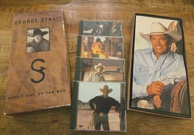 GEORGE STRAIT: STRAIT OUT OF THE BOX - 4 DISC COUNTRY MUSIC CD SET 1 2 3 4 Foto 1 de 4