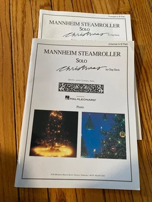 Manheim Steamroller Solo Christmas Clarinet & Trumpet new ship tomorrow - Image 1 of 2
