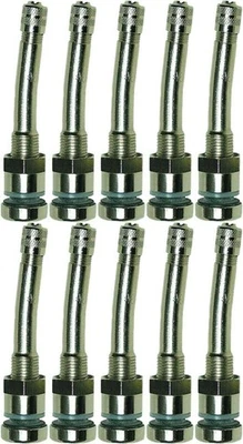 Haltec 70-MS-7 Steel Wheel Valve Stem with Grommet for 9.7mm Holes Pack of 10 - Image 1 of 2