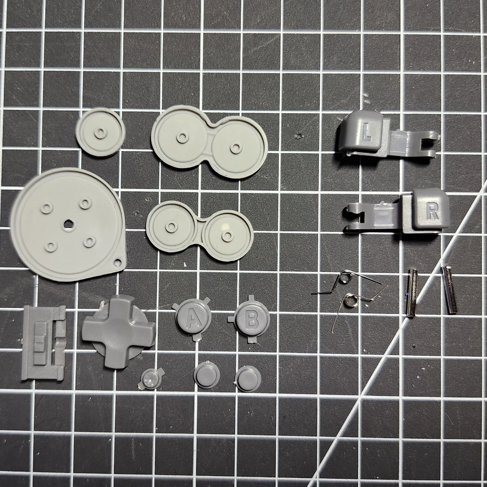 Nintendo Game Boy Advance SP Replacement Buttons Set - Image 1 of 1