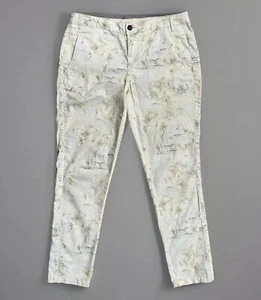 Anthropologie MARRAKECH Garden Day Pants Women’s 32-Waist Floral Stretch - Picture 1 of 6