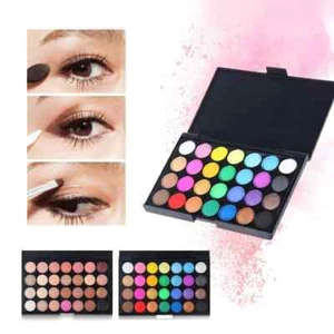 New 28 Colors Matte Eye Shadow Palette Minerals Pigment Powder Eyeshadow Pallete - Picture 1 of 12
