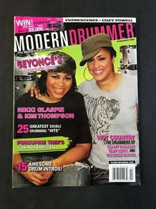 Modern Drummer Magazine  February 2007 Nikki Gaspie and Kim Thompson - Bild 1 von 2