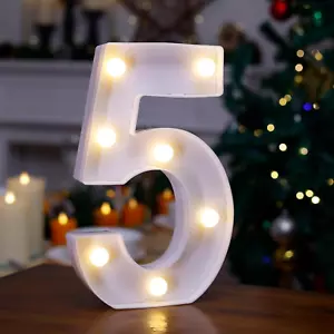 LED Marquee Sign Light up Letters, Alphabet Light up Letters Sign, Battery Power - Picture 1 of 12