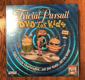 Trivial Pursuit DVD for Kids, board game, Brand New & Sealed ages 8-12 - Picture 1 of 2