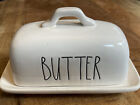 Rae Dunn Artisan Collection Magenta Large Butter Dish