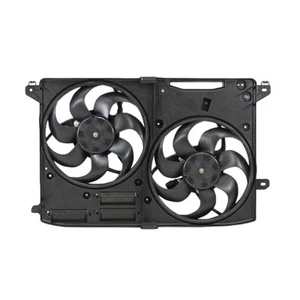 DUAL RADIATOR AND CONDENSER FAN FOR FORD FUSION 1.5L L4 1499CC 91CID 2014 - Bild 1 von 2