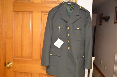 Vintage 60's Vietnam Men's US Army Green Uniform Coat and Trouser Set - Image 1 of 4