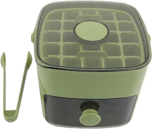Cubo Di Ghiaccio Maker Ice Set Di Vassoio Con 2 Vassoi E Contenitore per 120 Cub - Foto 1 di 12
