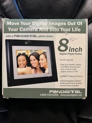 PANDIGITAL 8 Inch Digital Photo Frame - Image 1 of 2
