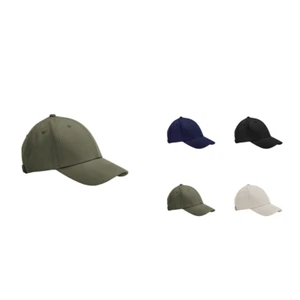 Beechfield EarthAware® organic cotton canvas 6-panel cap B801 - Picture 1 of 8