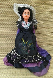 Old Spanish Doll? Vintage Doll Collectible Toy, Old French Doll - Picture 1 of 1