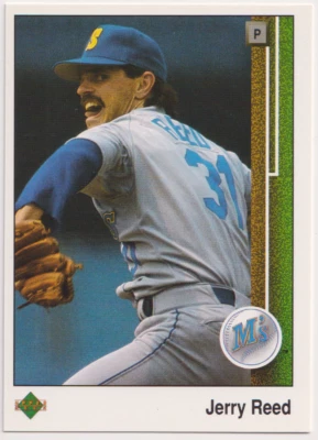 1989 Upper Deck #529 Jerry Reed Seattle Mariners - Image 1 of 2