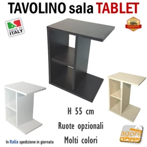 Tavolo Tavolino Multiuso divano sala TABLET servetto Letto Pc notebook comodino - Foto 1 di 8