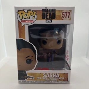 Funko Pop Walking Dead Sasha #577 Never Out of Box - Picture 1 of 6