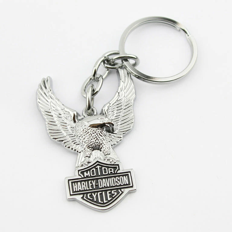 BARON & BARON Harley Davidson HD Bar & Shield Eagle Adler Key Chain Schlüsselanhänger Anhänger