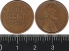 Usa: 1915S One Cent Lincoln Wheat Ears 1C Bronze