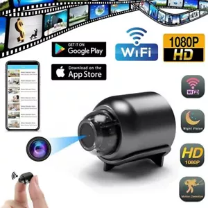 Mini Camera 1080P HD Video Motion Night Vision Cam Wifi Camcorder Security X5 - Picture 1 of 12
