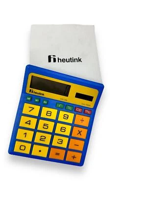 Heutink Texet SL200BLU Desktop 8 Digit Dual Powered Calculator - Image 1 of 4