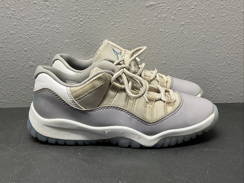 Nike Air Jordan 11 Low grigio cemento 505835 140 TAGLIA 3Y
