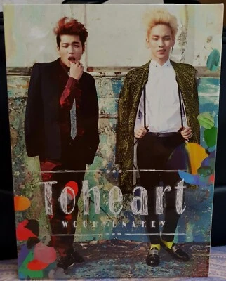 Toheart 1st Mini Album 2014 TAIWAN CD & PHOTO CARD / Woo Hyun & Key SHINee NEW - Image 1 of 2