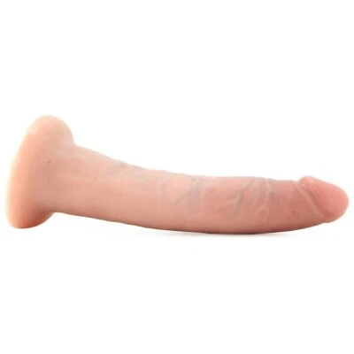 7" King Cock Suction Cup Dildo Dong Strap-on Harness Compatible - Image 1 of 4