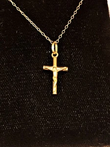 Jesus Pendant and Necklace Set 10kt Gold Jewelry Pendant Necklace – Jewelry Gift - Bild 1 von 8