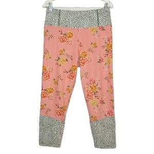 Nanette Lepore Play Garden Party Compression Capri Leggings Size L - Picture 1 of 10
