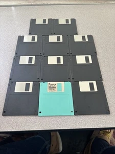 11 Floppy Disks Fuji Film & Unbranded Vintage - Afbeelding 1 van 8