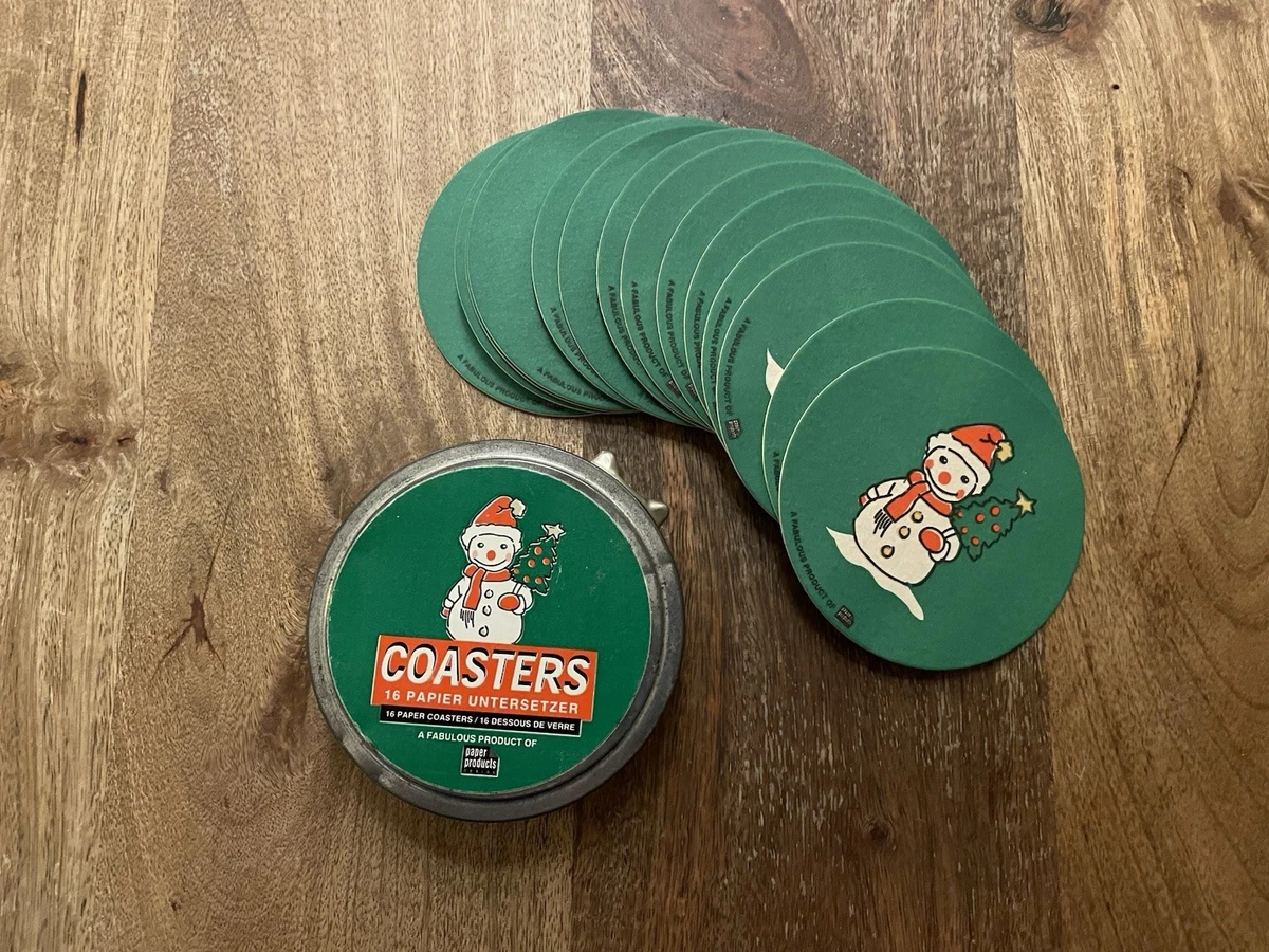 Tassenuntersetzer – 250 Stück Im Paket, 8-lagig, Saugstark, 7,5 Cm Durchmesser