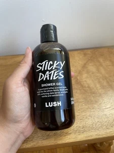LUSH Sticky Dates Shower Gel 8.4 FL Oz Expiration 2026 - Picture 1 of 3