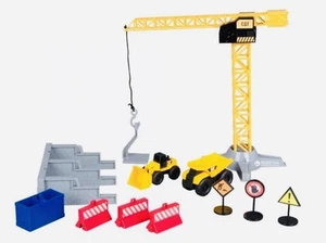 Playset Mini Macchine per gatti. Gru + extra. Nuovo con scatola. Costruzione Edilizia - Foto 1 di 9
