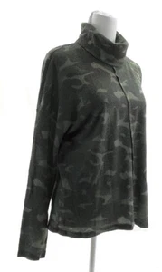 Vince Camuto Damen Oberteile Rollkragen Langarm Pullover Farbe Grün - Bild 1 von 6